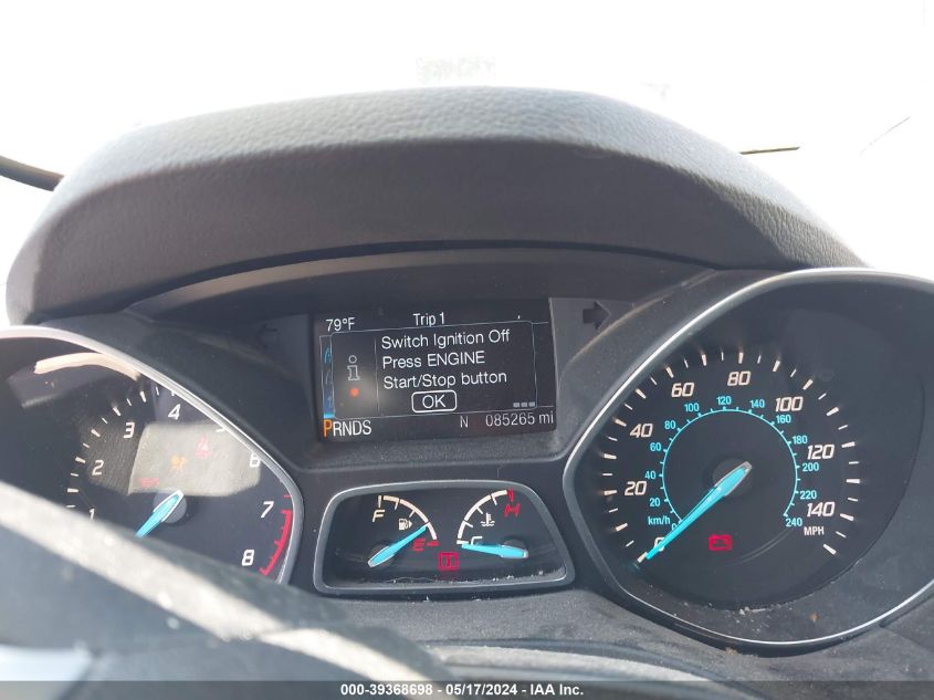 2016 Ford Escape Titanium VIN: 1FMCU9J98GUB59723 Lot: 39368698