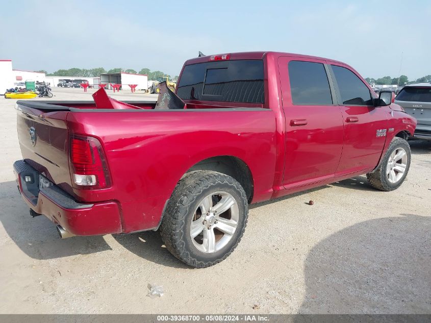 2014 Ram 1500 Sport VIN: 1C6RR6MT5ES129794 Lot: 39368700