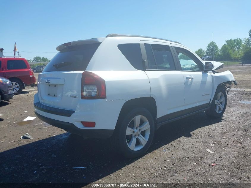 2014 Jeep Compass Latitude VIN: 1C4NJCEB3ED631999 Lot: 39368707