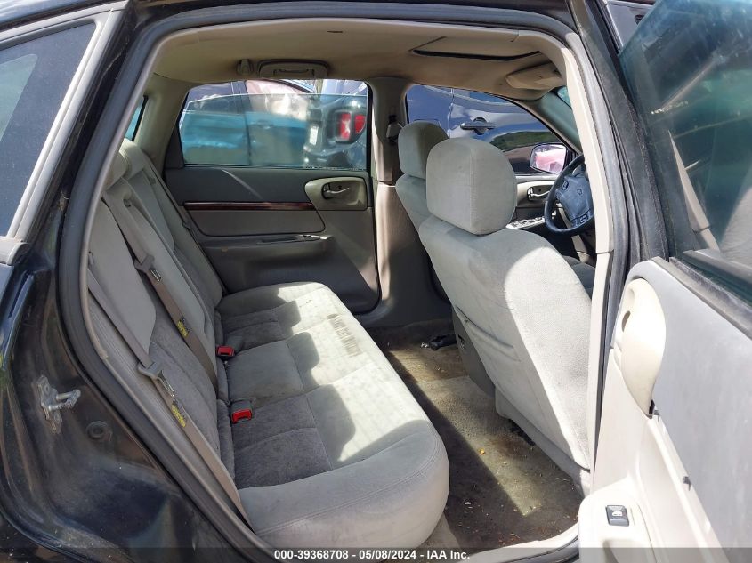 2005 Chevrolet Impala Ls VIN: 2G1WH55KX59241418 Lot: 39368708