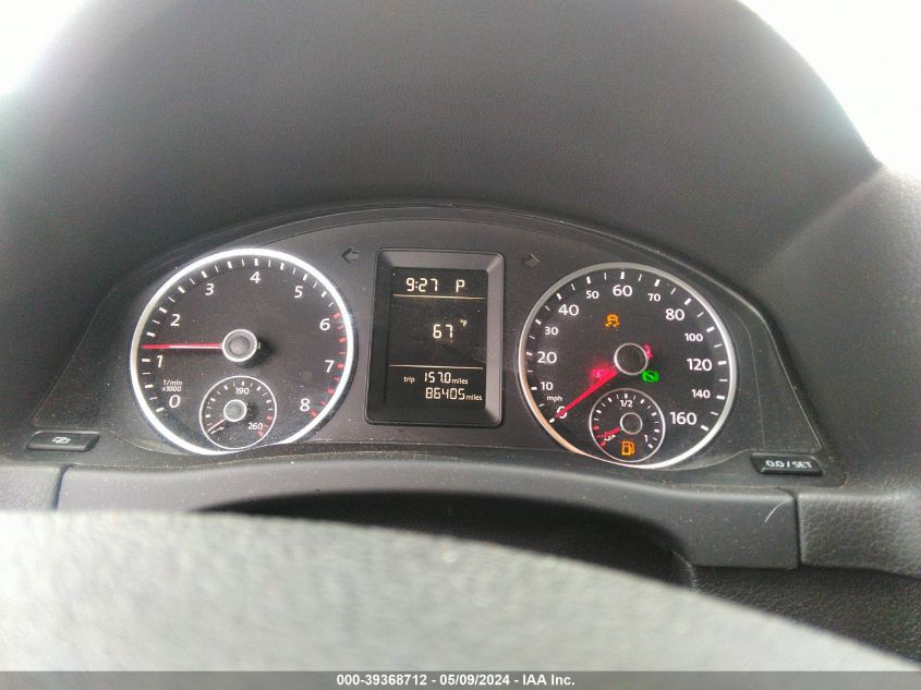 2010 Volkswagen Tiguan S VIN: WVGBV7AX7AW002532 Lot: 39368712