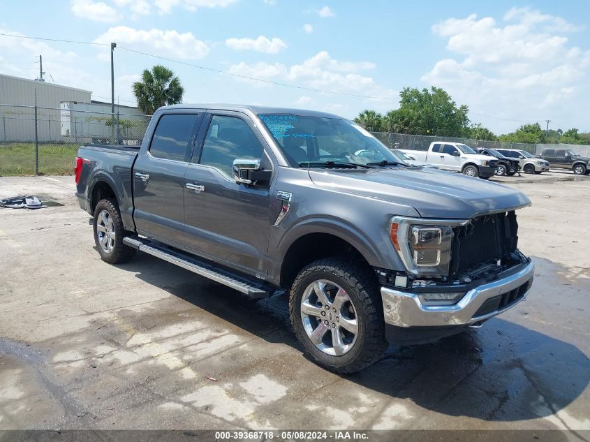 2021 Ford F-150 Lariat VIN: 1FTFW1E80MFC42156 Lot: 39368718