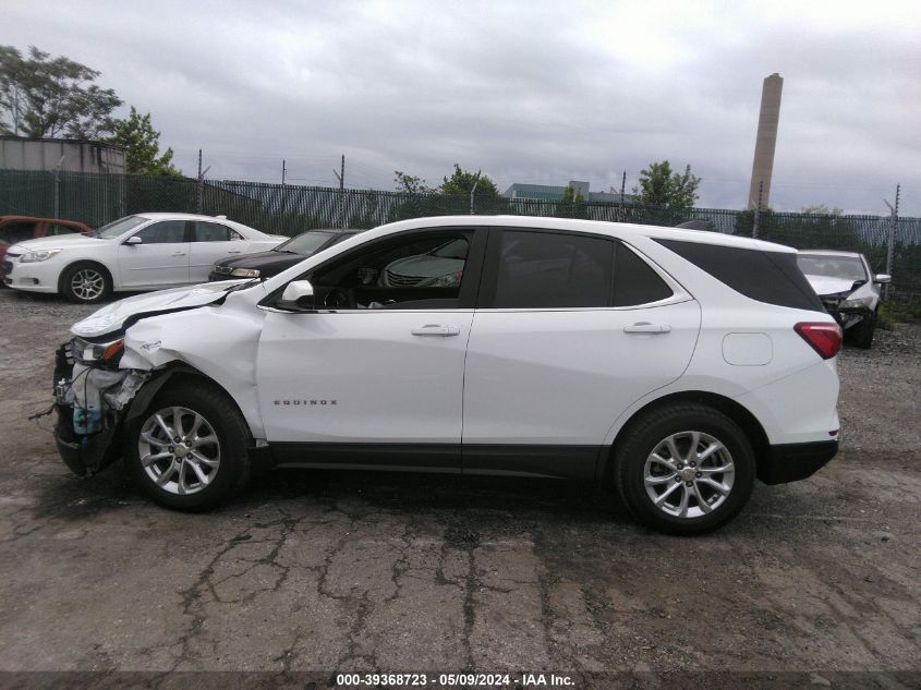 2020 Chevrolet Equinox Fwd Lt 1.5L Turbo VIN: 2GNAXKEV5L6192471 Lot: 39368723