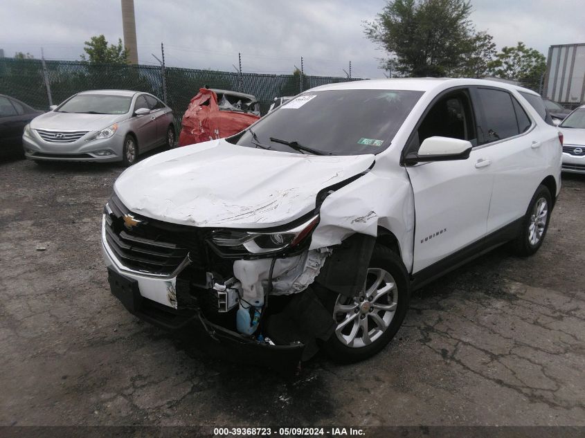 2020 Chevrolet Equinox Fwd Lt 1.5L Turbo VIN: 2GNAXKEV5L6192471 Lot: 39368723