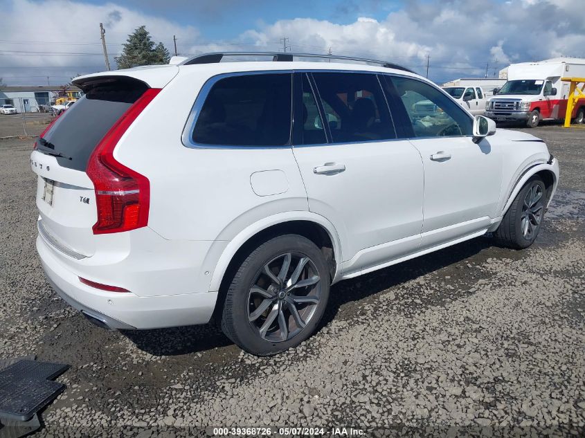 2017 Volvo Xc90 T6 Momentum VIN: YV4A22PK0H1173604 Lot: 39368726