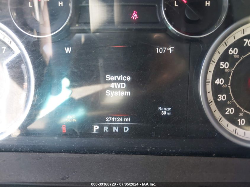 2013 Ram 1500 Laramie VIN: 1C6RR7NTXDS553796 Lot: 39368729