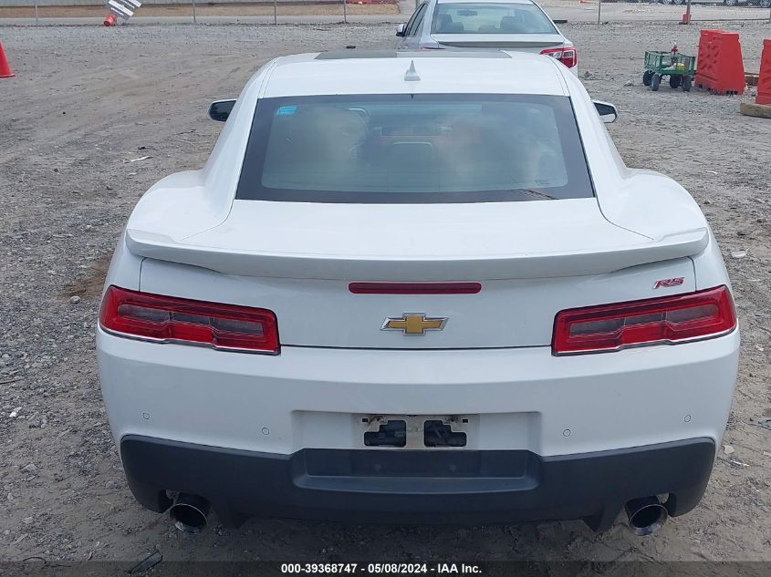 2015 CHEVROLET CAMARO LT - 2G1FF1E30F9228847