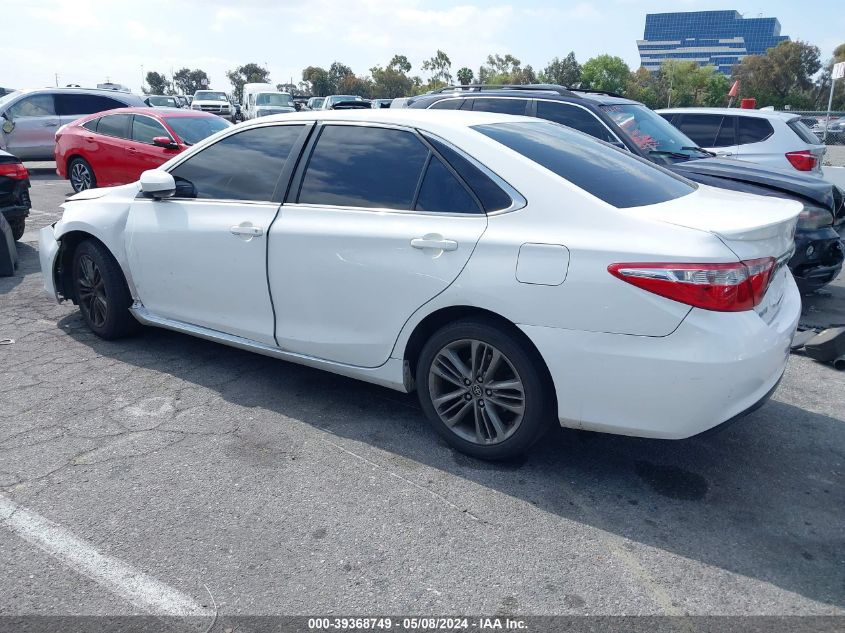 2015 Toyota Camry Se VIN: 4T1BF1FK0FU066390 Lot: 39368749