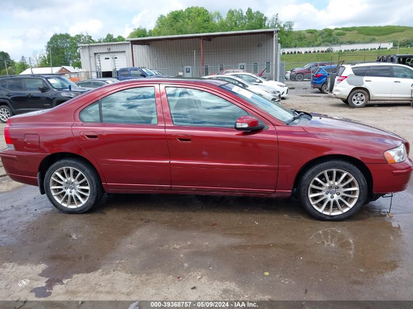 2008 Volvo S60 2.5T VIN: YV1RH592582698343 Lot: 39368757