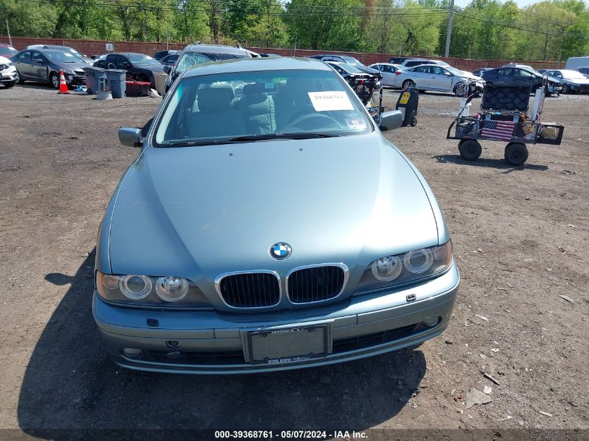 2002 BMW 525Ia VIN: WBADT43472GZ97830 Lot: 39368761