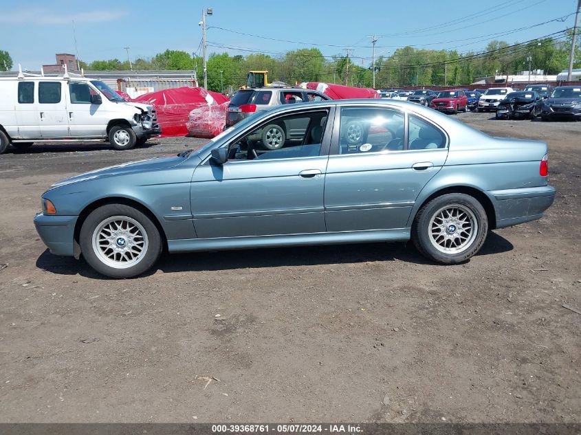 2002 BMW 525Ia VIN: WBADT43472GZ97830 Lot: 39368761