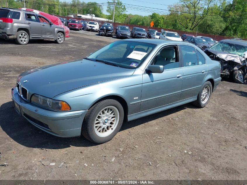 2002 BMW 525Ia VIN: WBADT43472GZ97830 Lot: 39368761