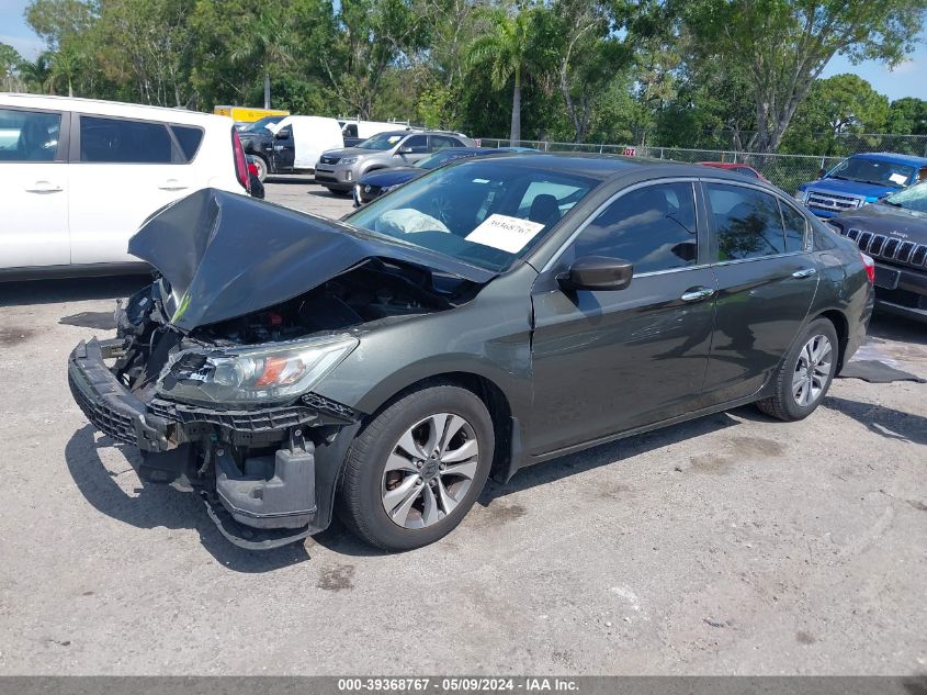 2014 Honda Accord Lx VIN: 1HGCR2F30EA121548 Lot: 39368767