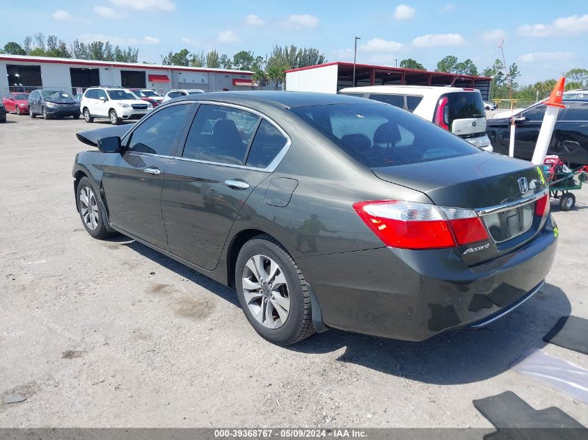 2014 Honda Accord Lx VIN: 1HGCR2F30EA121548 Lot: 39368767