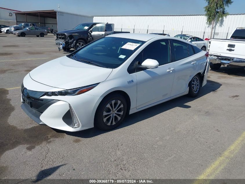 2021 Toyota Prius Prime Xle VIN: JTDKAMFP4M3172960 Lot: 39368779