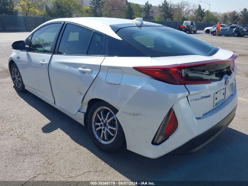 2021 Toyota Prius Prime Xle VIN: JTDKAMFP4M3172960 Lot: 39368779