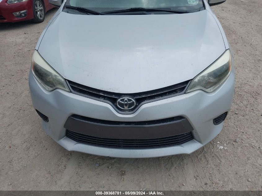 2016 TOYOTA COROLLA LE - 2T1BURHE6GC522181