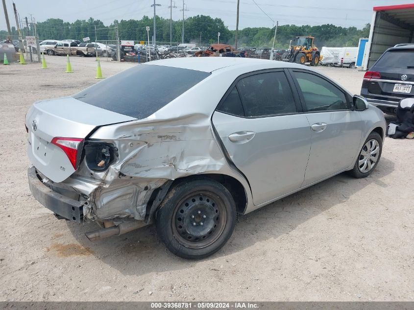 2016 TOYOTA COROLLA LE - 2T1BURHE6GC522181