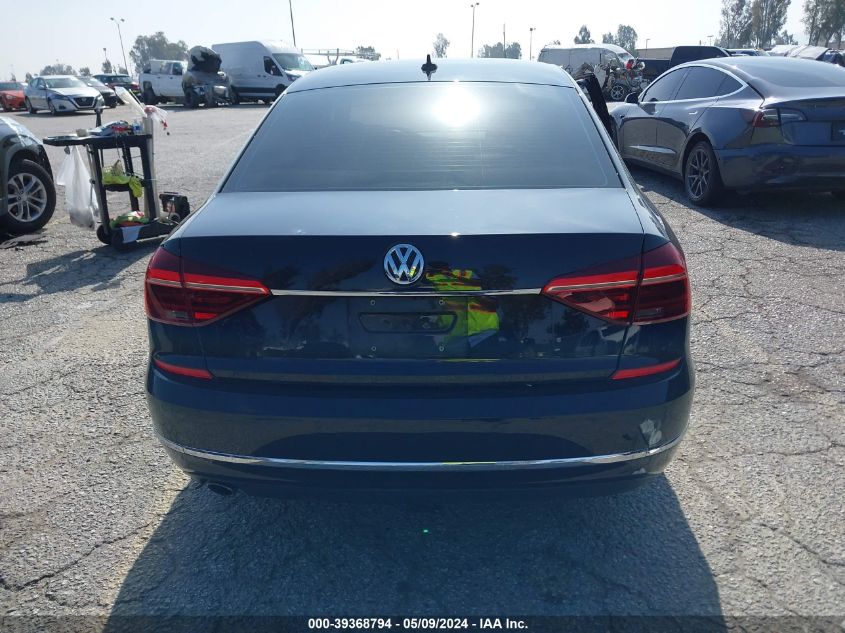 2017 Volkswagen Passat 1.8T Se VIN: 1VWGT7A38HC000939 Lot: 39368794