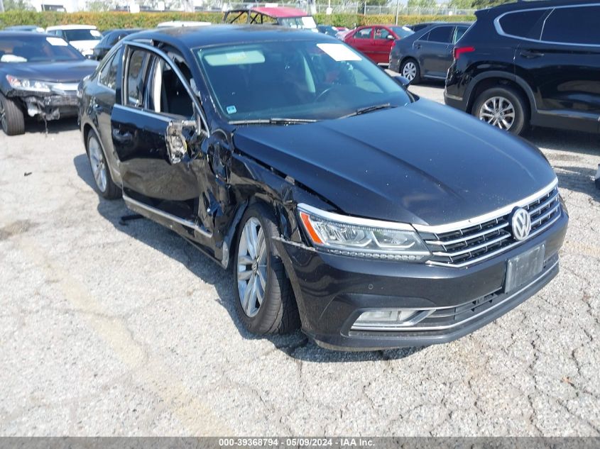 2017 Volkswagen Passat 1.8T Se VIN: 1VWGT7A38HC000939 Lot: 39368794