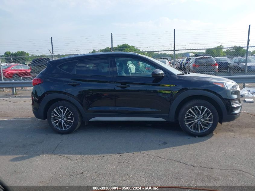 2020 Hyundai Tucson Sel VIN: KM8J33ALXLU214284 Lot: 39368801