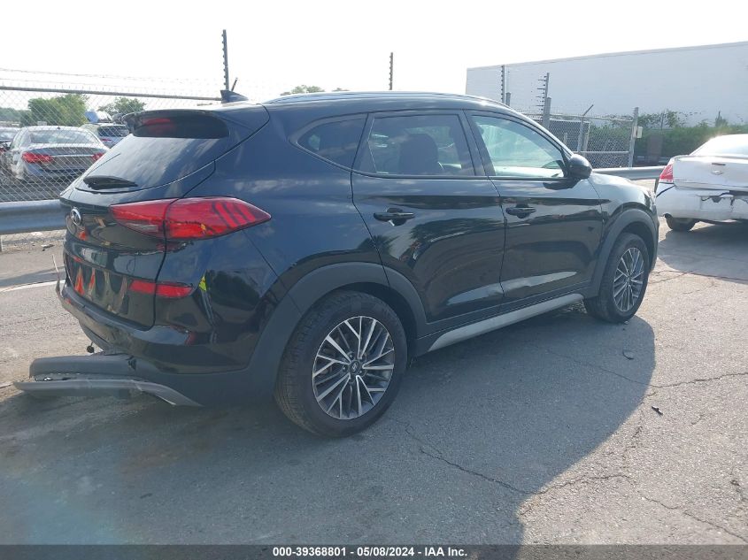 2020 Hyundai Tucson Sel VIN: KM8J33ALXLU214284 Lot: 39368801