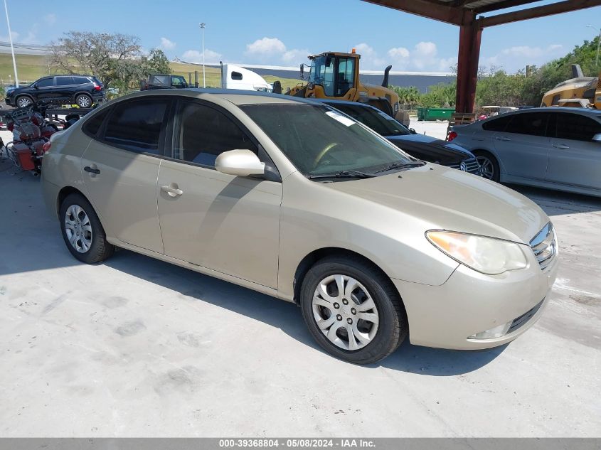 2010 Hyundai Elantra Gls VIN: KMHDU4AD3AU170678 Lot: 39368804