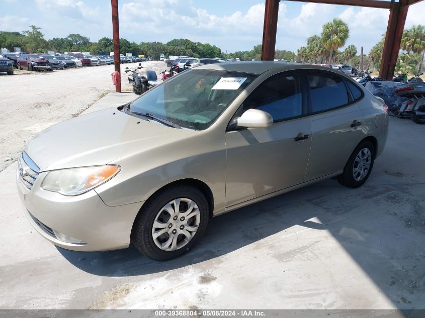 2010 Hyundai Elantra Gls VIN: KMHDU4AD3AU170678 Lot: 39368804