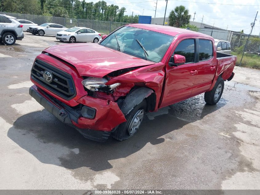 2020 Toyota Tacoma Sr VIN: 5TFAX5GN0LX181904 Lot: 39368828