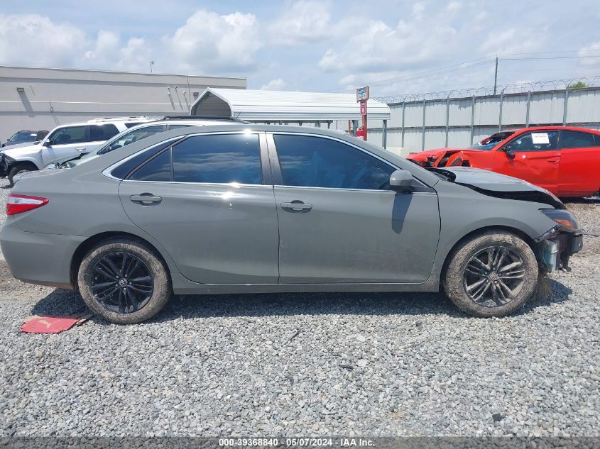 2016 Toyota Camry Se VIN: 4T1BF1FK0GU518467 Lot: 39368840