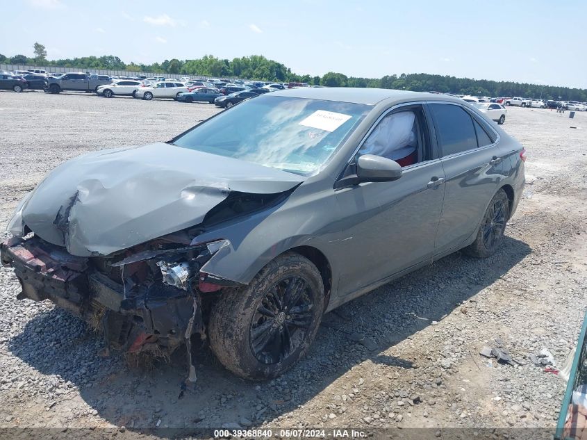 2016 Toyota Camry Se VIN: 4T1BF1FK0GU518467 Lot: 39368840