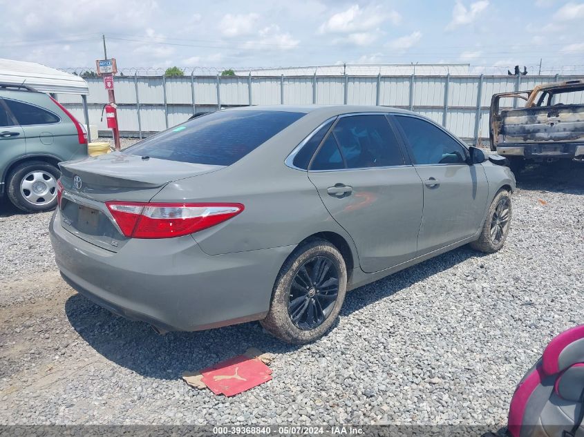 2016 Toyota Camry Se VIN: 4T1BF1FK0GU518467 Lot: 39368840