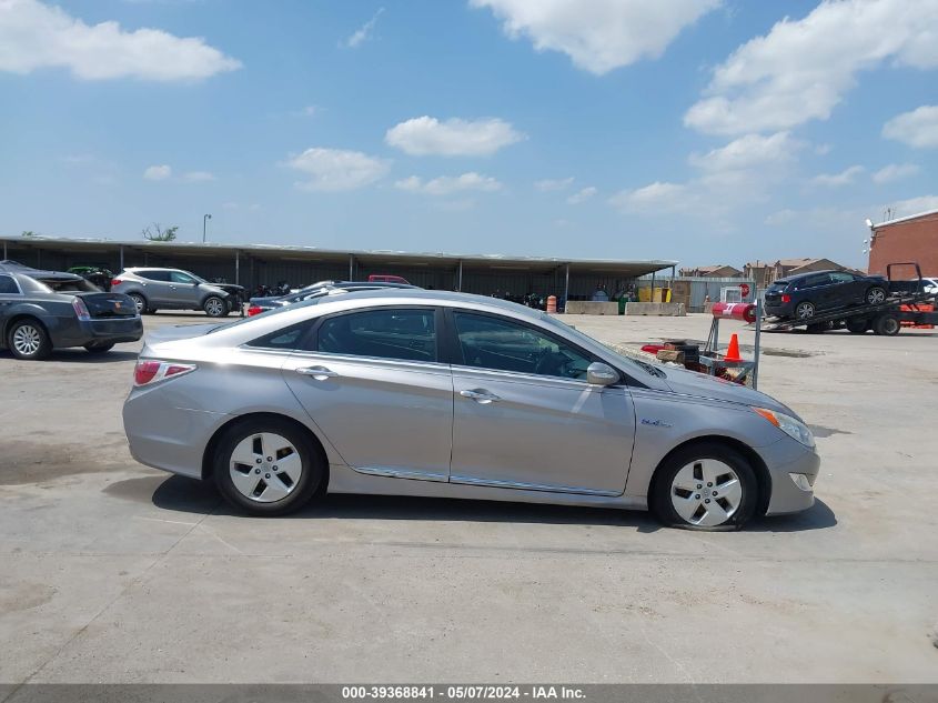 2011 Hyundai Sonata Hybrid VIN: KMHEC4A48BA004702 Lot: 39368841