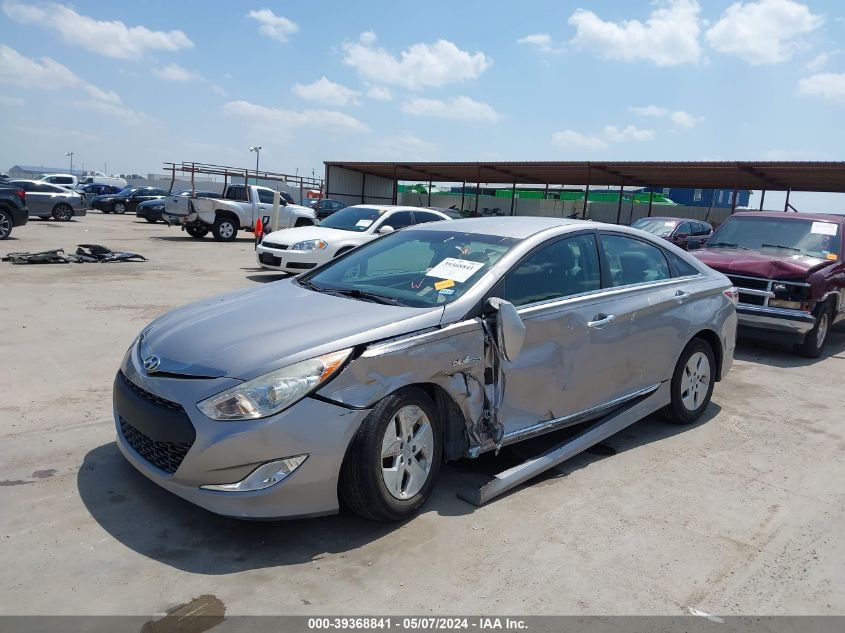 2011 Hyundai Sonata Hybrid VIN: KMHEC4A48BA004702 Lot: 39368841