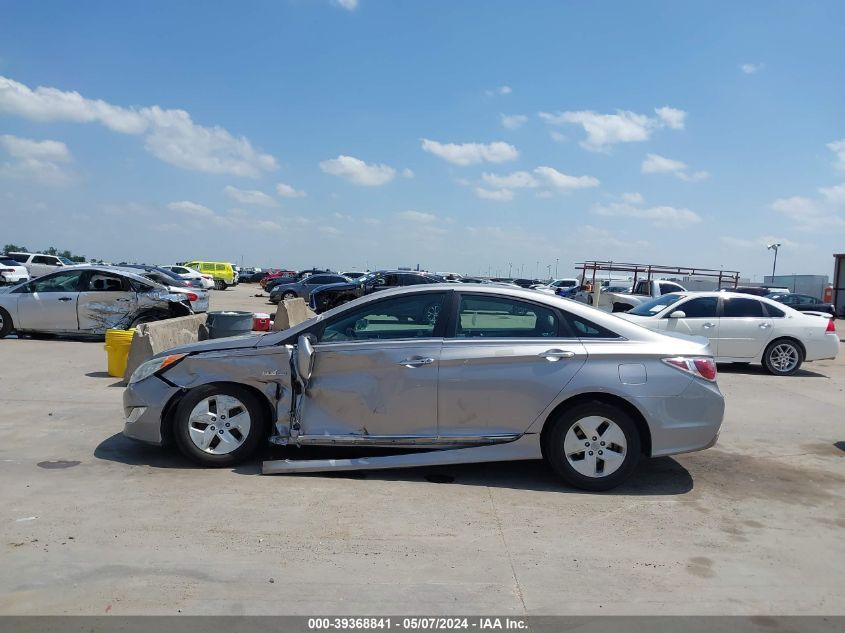 2011 Hyundai Sonata Hybrid VIN: KMHEC4A48BA004702 Lot: 39368841