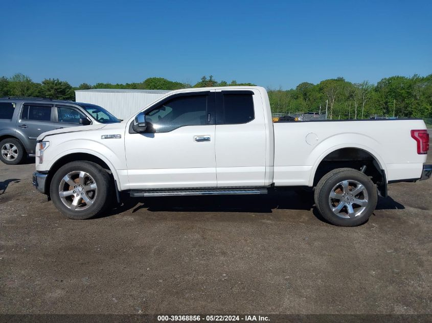 2015 Ford F-150 Lariat VIN: 1FTFX1EF7FFA77074 Lot: 39368856