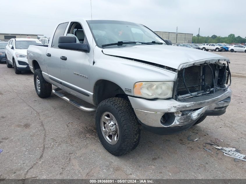 2005 Dodge Ram 2500 Slt/Laramie VIN: 3D7KS28D55G820301 Lot: 39368891