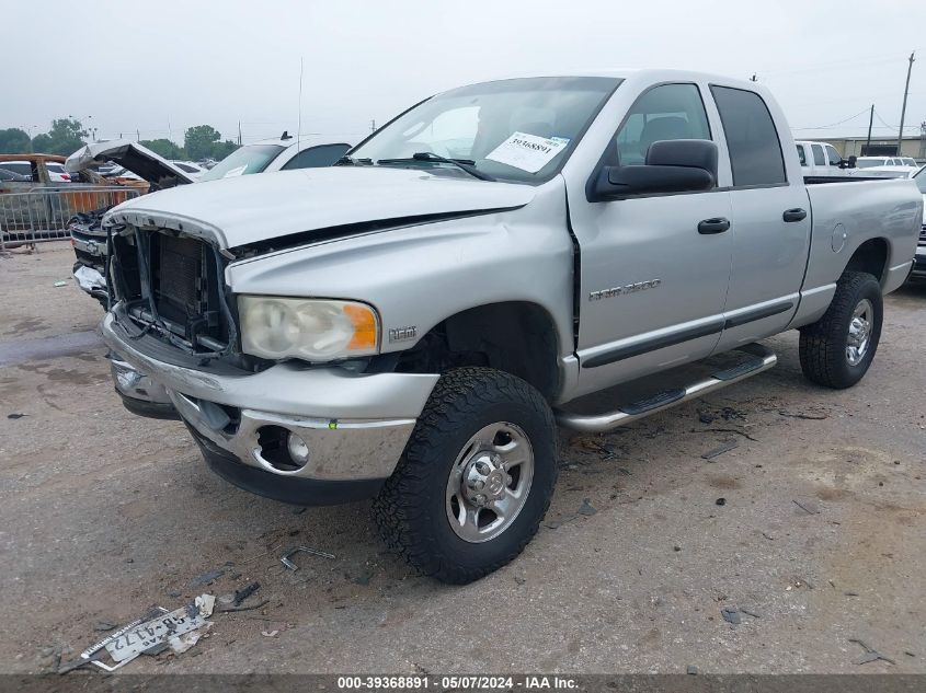 2005 Dodge Ram 2500 Slt/Laramie VIN: 3D7KS28D55G820301 Lot: 39368891