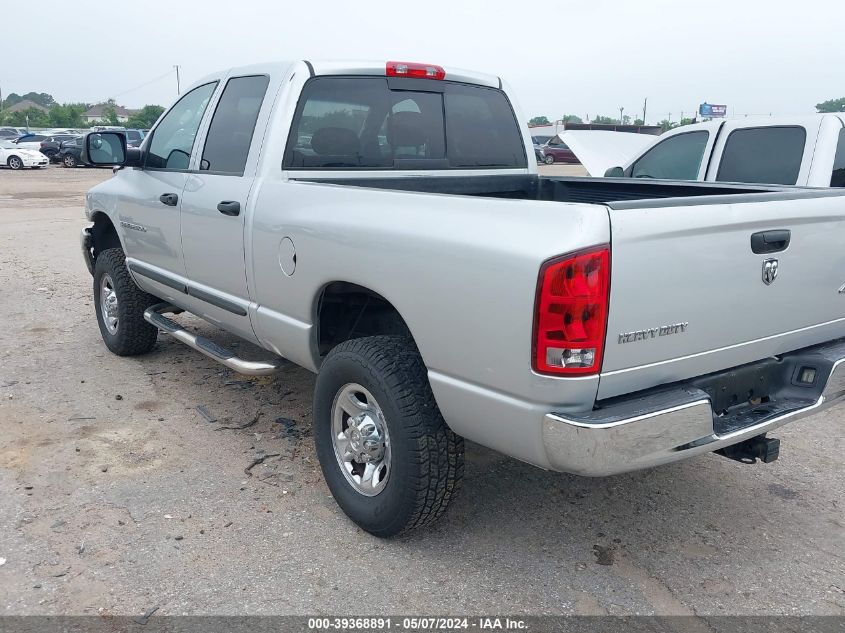 2005 Dodge Ram 2500 Slt/Laramie VIN: 3D7KS28D55G820301 Lot: 39368891