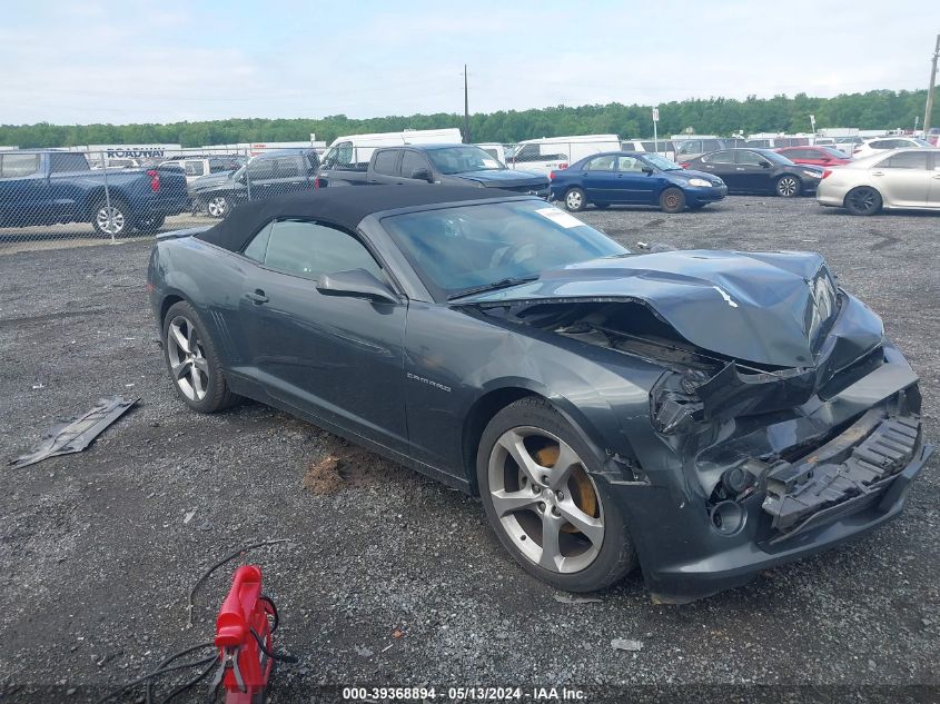 2014 CHEVROLET CAMARO LT - 2G1FC3D37E9186116