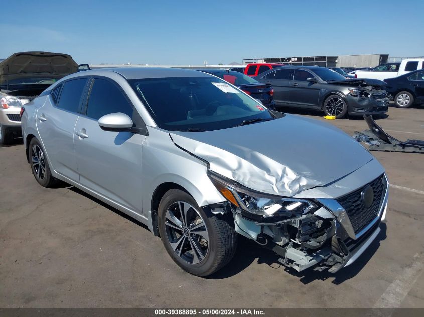 2022 NISSAN SENTRA SV XTRONIC CVT - 3N1AB8CV4NY231486