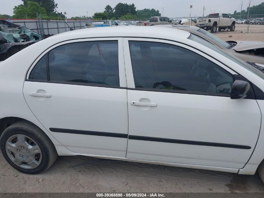 2003 Toyota Corolla Ce VIN: JTDBR32E330022443 Lot: 39368898