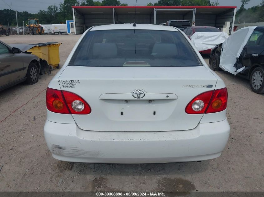 2003 Toyota Corolla Ce VIN: JTDBR32E330022443 Lot: 39368898