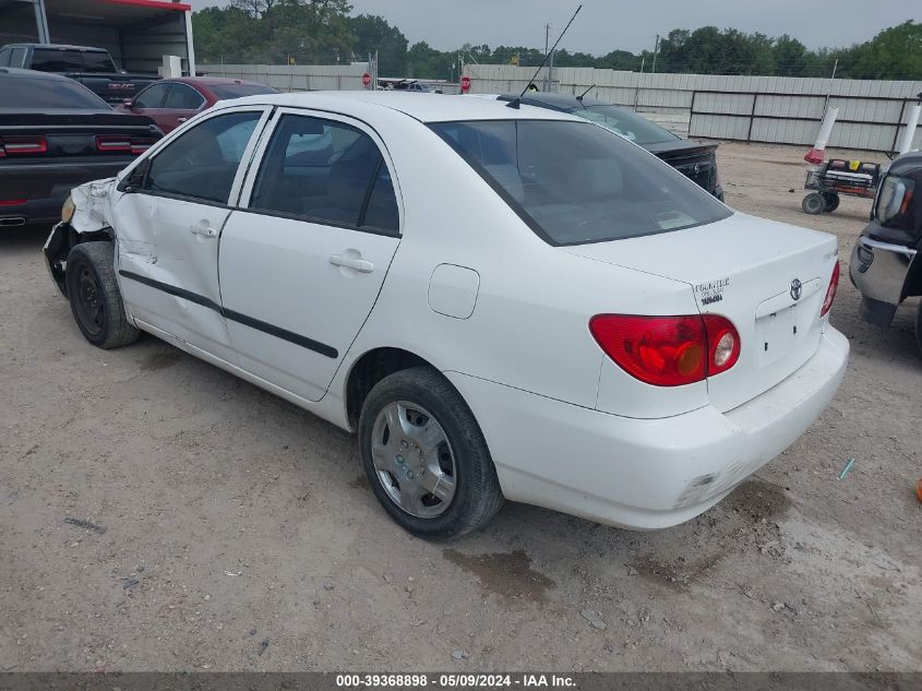 2003 Toyota Corolla Ce VIN: JTDBR32E330022443 Lot: 39368898