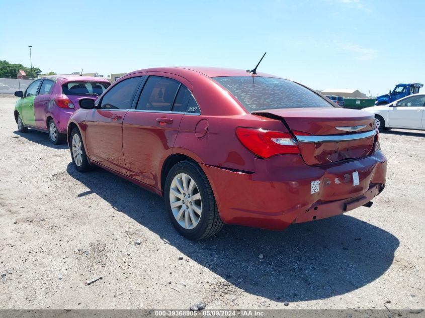 2013 Chrysler 200 Touring VIN: 1C3CCBBB6DN500806 Lot: 39368905