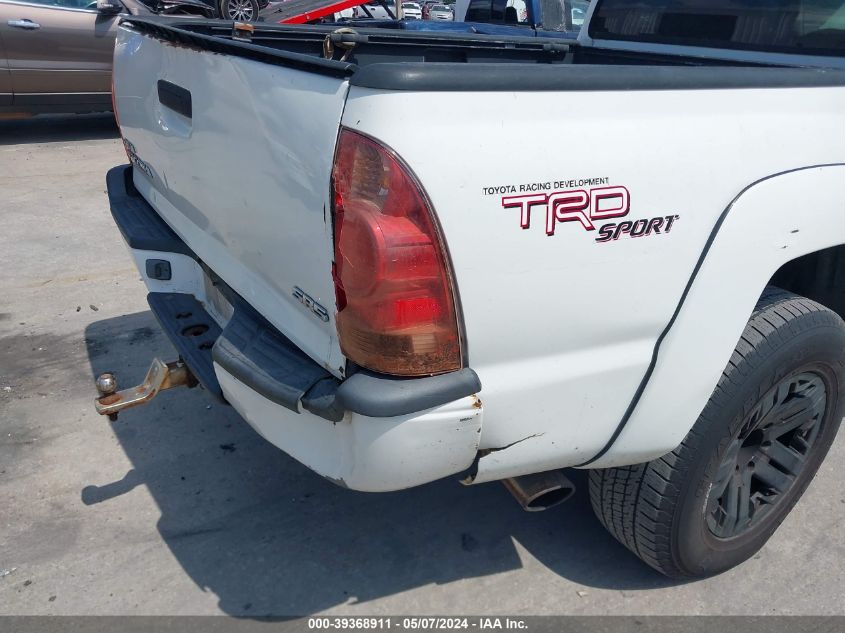 2006 Toyota Tacoma Base V6 VIN: 5TEUU42N96Z242400 Lot: 39368911