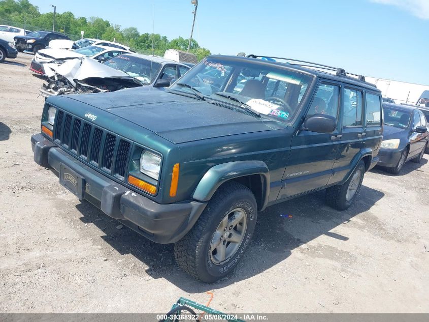 2001 Jeep Cherokee Sport VIN: 1J4FF48S21L595045 Lot: 39368922