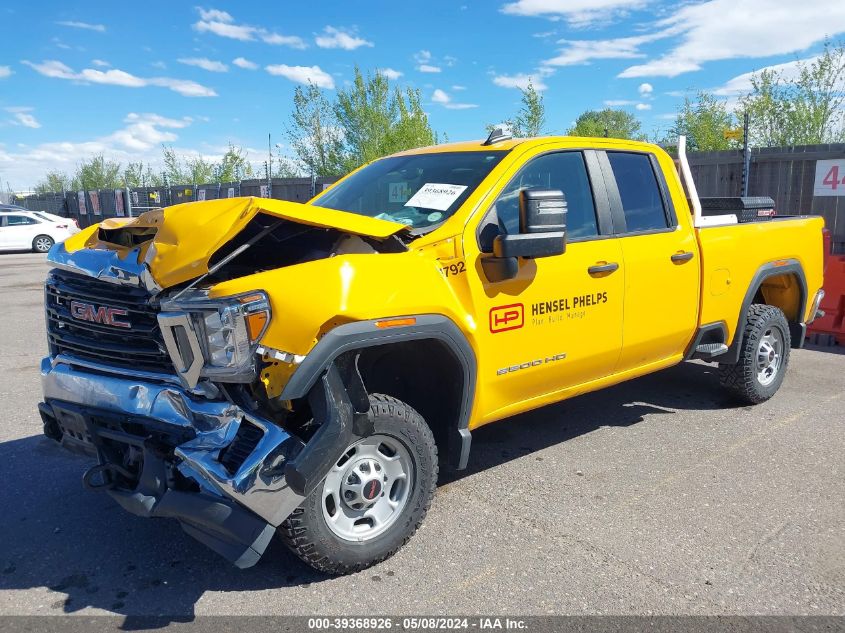 2022 GMC Sierra K2500 Heavy Duty VIN: 1GT59LE78NF170954 Lot: 39368926