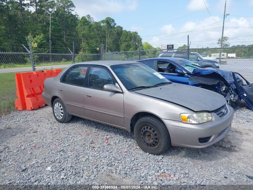 2002 Toyota Corolla Le VIN: 1NXBR12E42Z644475 Lot: 39368934