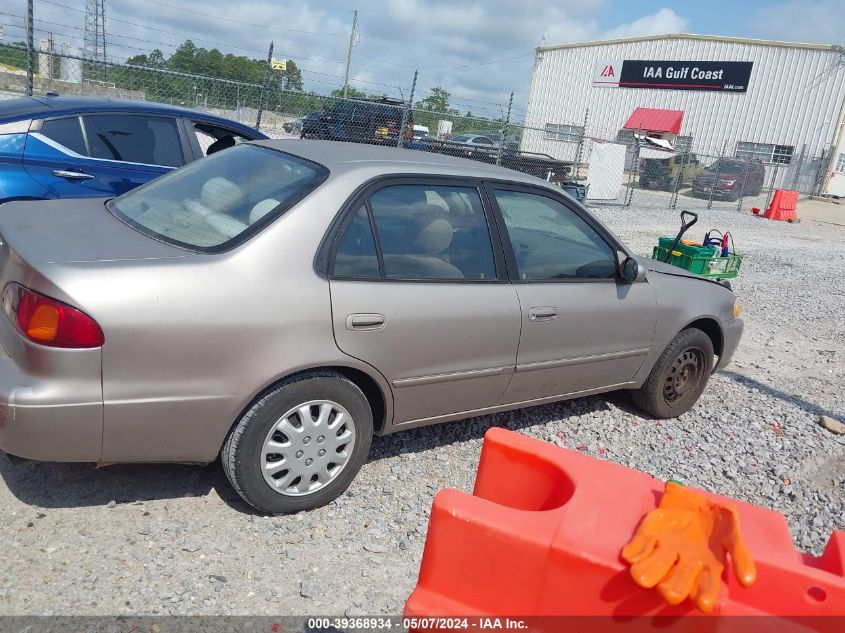 2002 Toyota Corolla Le VIN: 1NXBR12E42Z644475 Lot: 39368934